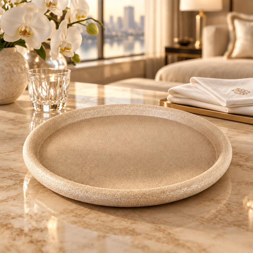Ronde decoratieschaal