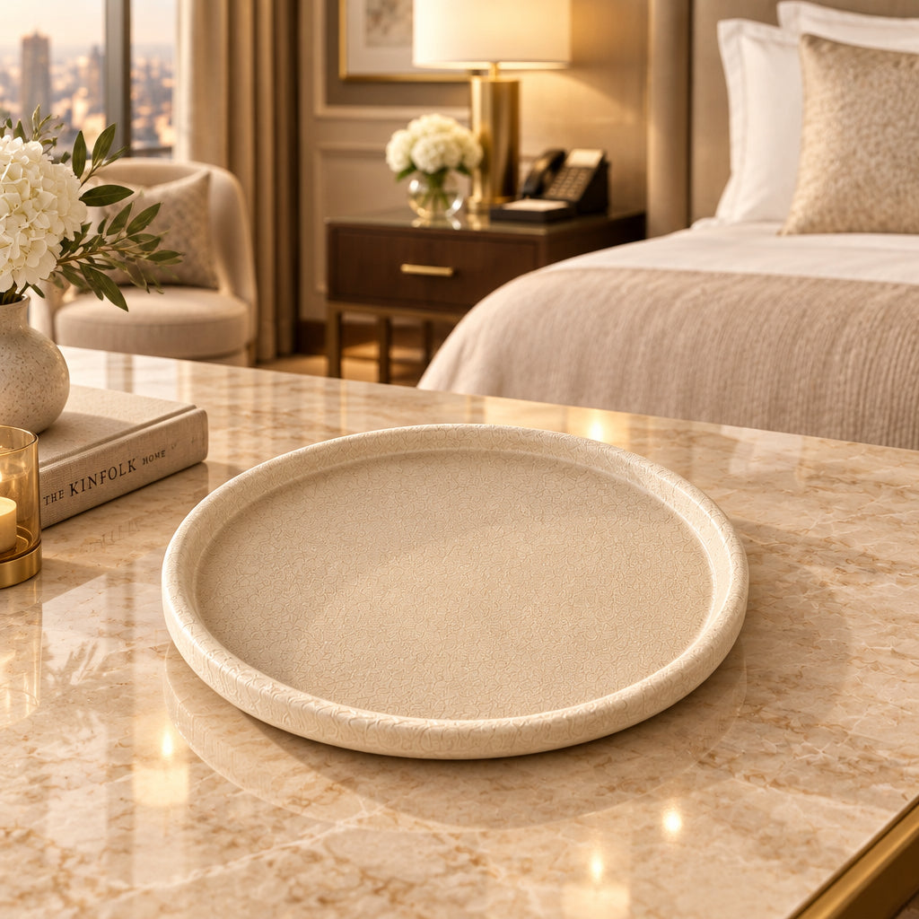 Ronde decoratieschaal